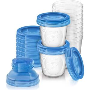 Système de stockage de lait Philips Avent - 10 x 180 ml - Étanche Système de stockage de lait Philips Avent - 10 x 180 ml - Étanche