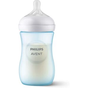 Philips AVENT Baby Bottle - Natural Response, 260ml, Blue Philips AVENT Baby Bottle - Natural Response, 260ml, Blue