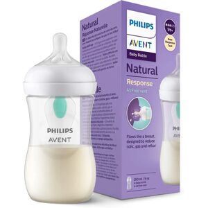 Philips Avent Natural Response AirFree Baby Bottle - 260ml Philips Avent Natural Response AirFree Baby Bottle - 260ml