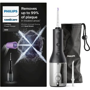 Philips Sonicare Cordless Power Flosser 3000 Oral Irrigator - Black Philips Sonicare Cordless Power Flosser 3000 Oral Irrigator - Black