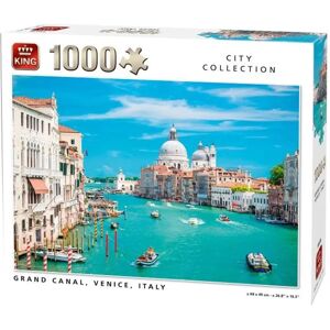 KING 55978 Puzzle 1000 Pièces Grand Canal de Venise - Publicité KING 55978 Puzzle 1000 Pièces Grand Canal de Venise - Publicité