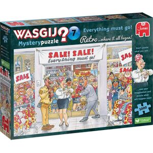 Wasgij Retro Mystery 7 Everything Must Go! 1000 Piece Puzzle - Jigsaw Puzzle Wasgij Retro Mystery 7 Everything Must Go! 1000 Piece Puzzle - Jigsaw Puzzle