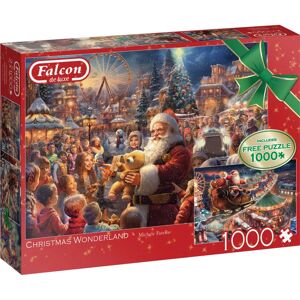 Falcon De Luxe Christmas Wonderland Puzzle - 1000 pcs Falcon De Luxe Christmas Wonderland Puzzle - 1000 pcs