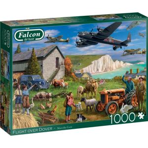 Falcon de luxe Falcon Deluxe Flight over Dover 1000 Piece Puzzle Falcon de luxe Falcon Deluxe Flight over Dover 1000 Piece Puzzle