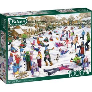 Falcon De Luxe Snow Day Puzzle - 1000 Pieces Falcon De Luxe Snow Day Puzzle - 1000 Pieces