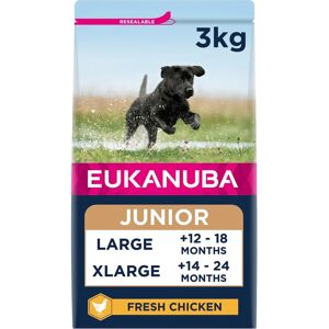 Eukanuba Junior Large Breed - Dog Food, Chicken, 3kg Eukanuba Junior Large Breed - Dog Food, Chicken, 3kg