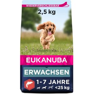 Eukanuba Adult Small & Medium Dog Dry food salmon/barley - 2,5 kg Eukanuba Adult Small & Medium Dog Dry food salmon/barley - 2,5 kg