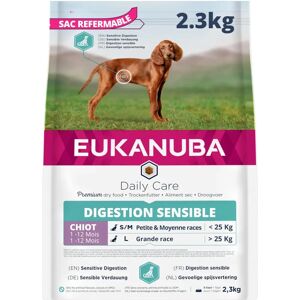Eukanuba Daily Care Sensitive Digestion Puppy dry food Chicken & turkey - 2.3kg Eukanuba Daily Care Sensitive Digestion Puppy dry food Chicken & turkey - 2.3kg