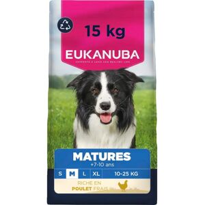 Eukanuba Premium Nutrition Mature Medium Breed - Chicken - 15 kg Eukanuba Premium Nutrition Mature Medium Breed - Chicken - 15 kg