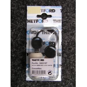 Thetford Cilinderslot - Model 2 - Wit Thetford Cilinderslot - Model 2 - Wit