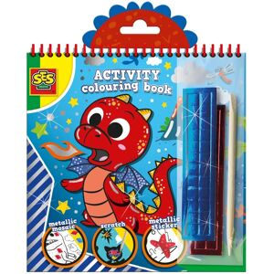 SES Creative 00115 Colouring Book - Activity & Art 3-in-1 SES Creative 00115 Colouring Book - Activity & Art 3-in-1