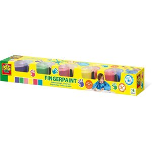 SES Creative 00315 Washable Finger Paint Set - Children’s Art Supplies SES Creative 00315 Washable Finger Paint Set - Children’s Art Supplies