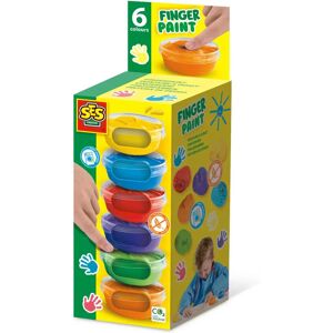 SES Creative Veelkleurige Vingerverf Set - Wasbaar & Veilig voor Kinderen SES Creative Veelkleurige Vingerverf Set - Wasbaar & Veilig voor Kinderen