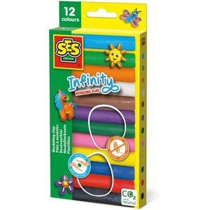 SES Creative Infinity Modelling Clay - Multicolour - Pottery & Modelling Compounds SES Creative Infinity Modelling Clay - Multicolour - Pottery & Modelling Compounds