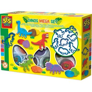 Ses Creative Dinos Mega Set with Cutters - Modeling Dough Ses Creative Dinos Mega Set with Cutters - Modeling Dough