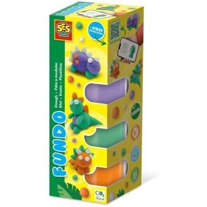 SES Creative 00812 Pottery/Modeling Compound - Green, Orange, Purple, White - 4 pcs SES Creative 00812 Pottery/Modeling Compound - Green, Orange, Purple, White - 4 pcs