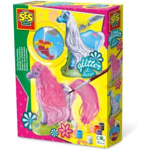 SES Creative Children's Glitter Hair Horses Casting and Painting Set - Children’s Creative Toy Set SES Creative Children's Glitter Hair Horses Casting and Painting Set - Children’s Creative Toy Set