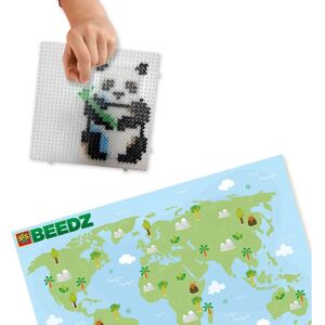 SES Creative Beedz - Animal world - 3500 beads - with display stand and world map - PVC free - for kids SES Creative Beedz - Animal world - 3500 beads - with display stand and world map - PVC free - for kids