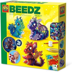 SES Creative Beedz 06208 Mosaikkit - Buntfarben - 1800 Stück - Unisex SES Creative Beedz 06208 Mosaikkit - Buntfarben - 1800 Stück - Unisex