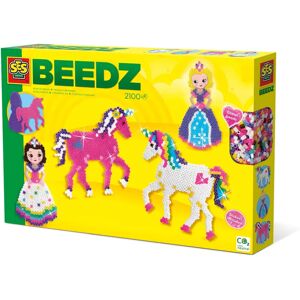 Set de Mosaico SES Creative Beedz Unicornios y Princesas - Multicolor Set de Mosaico SES Creative Beedz Unicornios y Princesas - Multicolor