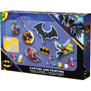SES Creative SES Creative 09364 - Figure di Batman in Gesso - Kit Fai da Te per Bambini SES Creative SES Creative 09364 - Figure di Batman in Gesso - Kit Fai da Te per Bambini