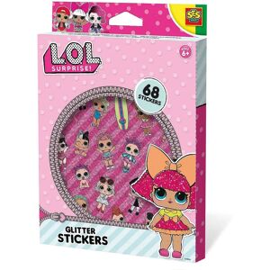 SES Creative L.O.L. Glitter stickers dětské samolepky - Kids' Stickers SES Creative L.O.L. Glitter stickers dětské samolepky - Kids' Stickers