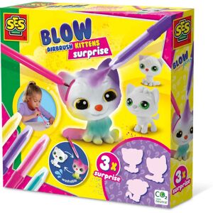SES Creative 14334 Kunst- und Bastelspielzeug - Kreatives Airbrush-Set für Kinder SES Creative 14334 Kunst- und Bastelspielzeug - Kreatives Airbrush-Set für Kinder