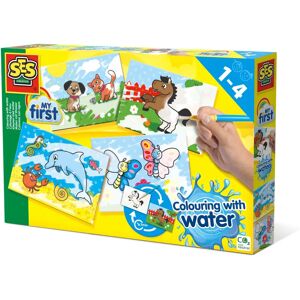 SES Creative My First 14421 Coloring Book Set - Water Color Art for Kids SES Creative My First 14421 Coloring Book Set - Water Color Art for Kids