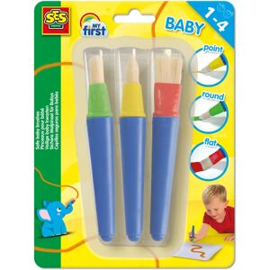 SES Creative My First - Safe baby brushes - 3 pcs SES Creative My First - Safe baby brushes - 3 pcs