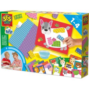 SES Creative Mijn Eerste - Scheuren en Plakken - Knutselset SES Creative Mijn Eerste - Scheuren en Plakken - Knutselset
