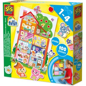 Ses My First Poster with Stickers - Creative Kids Activity Set Ses My First Poster with Stickers - Creative Kids Activity Set