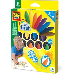 SES Creative My First Crayons - Unbreakable, Safe, Vibrant Colors SES Creative My First Crayons - Unbreakable, Safe, Vibrant Colors