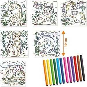 SES Creative Model Triangular Color Markers Art Craft Set - Art/Craft Toy SES Creative Model Triangular Color Markers Art Craft Set - Art/Craft Toy