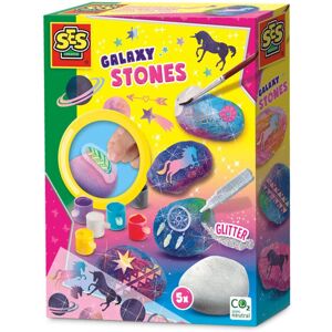 SES Creative 14766 Art & Craft Toy - Galaxy Stones Painting Set SES Creative 14766 Art & Craft Toy - Galaxy Stones Painting Set