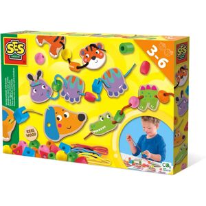 SES Creative 14800 Jouet d'artisanat - Ensemble de perles pour enfants 3-6 ans - Publicité SES Creative 14800 Jouet d'artisanat - Ensemble de perles pour enfants 3-6 ans - Publicité