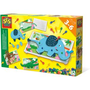 SES Creative 14890 Kit Mosaïque - Puzzles Animaux, Multicolore, 3-6 Ans SES Creative 14890 Kit Mosaïque - Puzzles Animaux, Multicolore, 3-6 Ans