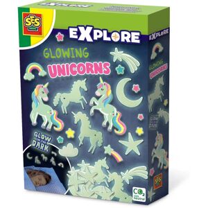 SES Creative 25128 Glowing Unicorns - Decor Stickers Set SES Creative 25128 Glowing Unicorns - Decor Stickers Set
