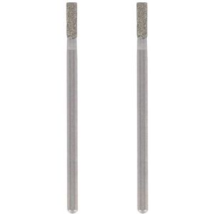Dremel 7122 Diamond Cylinder Points - 2pcs - 2.4mm - Engraving & Cutting Dremel 7122 Diamond Cylinder Points - 2pcs - 2.4mm - Engraving & Cutting