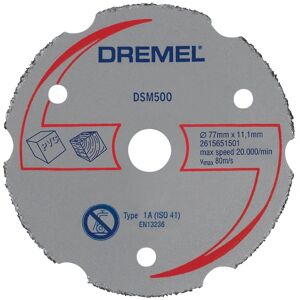 Dremel DSM500 Carbide Multi-Use Cutting Disc - 77mm Dremel DSM500 Carbide Multi-Use Cutting Disc - 77mm