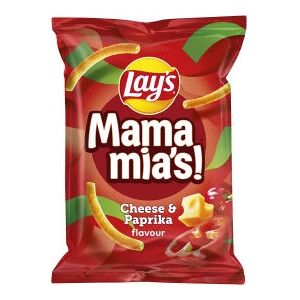Lay's - Mama Mia's paprika fromage - Chips de pomme de terre - Publicité Lay's - Mama Mia's paprika fromage - Chips de pomme de terre - Publicité