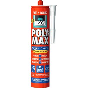 Bison Poly Max High Tack Express 425 g - Montagelijm & Afdichtmiddel Bison Poly Max High Tack Express 425 g - Montagelijm & Afdichtmiddel