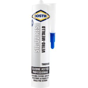 Bostik Silicona Acética Sil-Uv Res - Sellador para Vidrio y Ventanas Bostik Silicona Acética Sil-Uv Res - Sellador para Vidrio y Ventanas