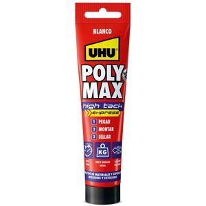 UHU Poly Max High Tack Epress 165 g Sellador/Adhesivo Blanco - Construcción UHU Poly Max High Tack Epress 165 g Sellador/Adhesivo Blanco - Construcción