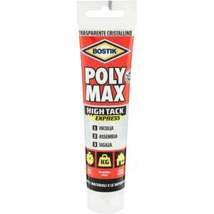 Adesivo Poymax High Tack Bostik - Trasparente - 115g Adesivo Poymax High Tack Bostik - Trasparente - 115g
