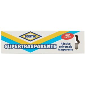 Bostik Supertrasparente 50g Colla - Universale Trasparente Flessibile Impermeabile Bostik Supertrasparente 50g Colla - Universale Trasparente Flessibile Impermeabile