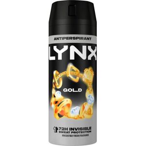 Lynx Gold 72H Anti-Perspirant Body Spray for Men - 3 Pack Lynx Gold 72H Anti-Perspirant Body Spray for Men - 3 Pack