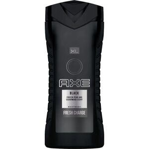 Gel de Ducha AXE Black 400ml - Hombre, Bergamota, Cedro, Pachulí Gel de Ducha AXE Black 400ml - Hombre, Bergamota, Cedro, Pachulí