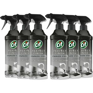 CIF Finition Parfaite Spray pour Acier Inoxydable - Spray de nettoyage pour acier inoxydable, 435ml, Marron - Publicité CIF Finition Parfaite Spray pour Acier Inoxydable - Spray de nettoyage pour acier inoxydable, 435ml, Marron - Publicité