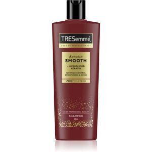 TRESemmé Keratin Smooth Shampoo, jossa keratiinia ja marulaöljyä - Shampoo TRESemmé Keratin Smooth Shampoo, jossa keratiinia ja marulaöljyä - Shampoo