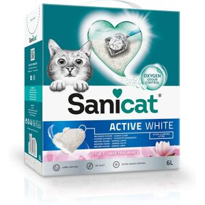 Arena de gato con flor de loto de Sanicat - 6L Arena de gato con flor de loto de Sanicat - 6L